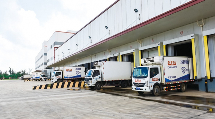 pg电子工业园区冷链车